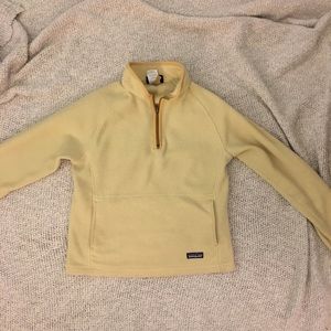 YELLOW FLEECE PATAGONIA